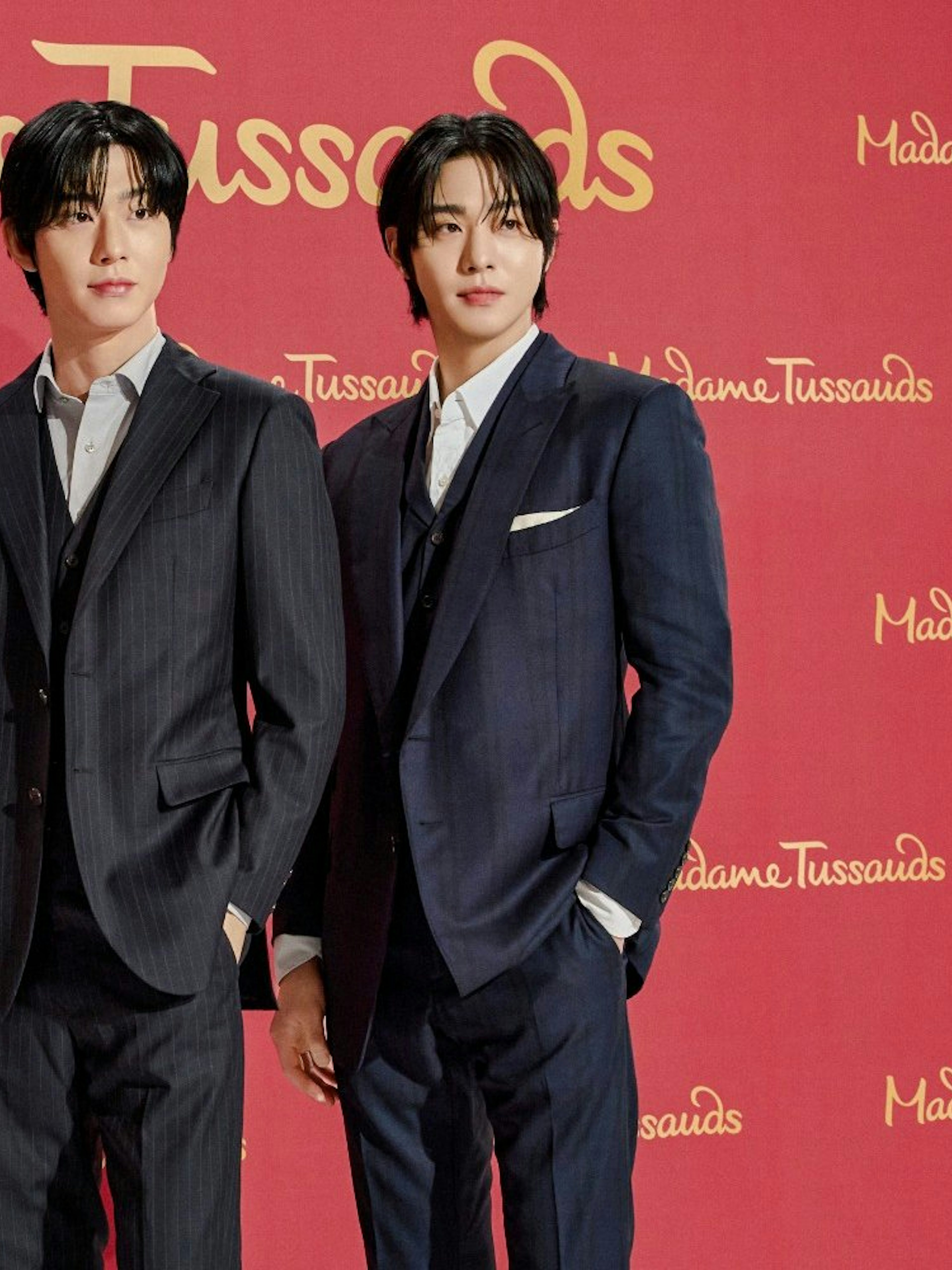 Ahn Hyo Seop’s wax figure at Madame Tussauds K-Wave Zone.
