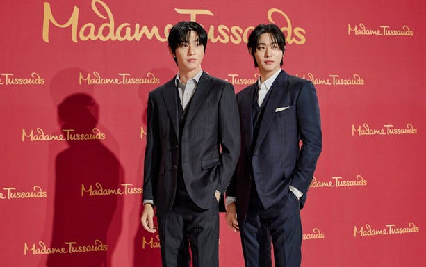 Ahn Hyo Seop’s wax figure at Madame Tussauds K-Wave Zone.