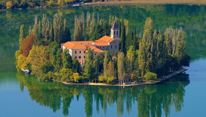 Visovac Monastery & island