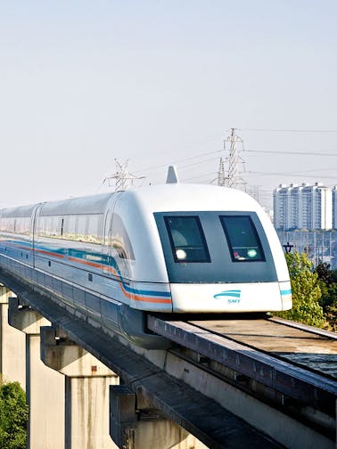 Ingressos para o trem Maglev de Xangai