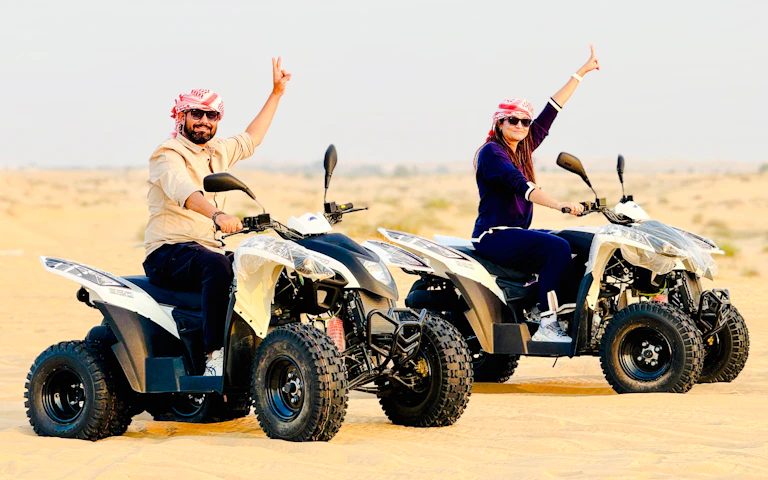 Dubai Private Evening Desert Safari Ride Sandboarding BBQ Dinner Live Shows