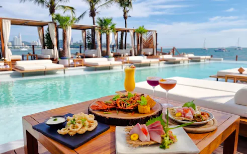 sina beach club pattaya day pass with pool access and shuttle boat transfer-1