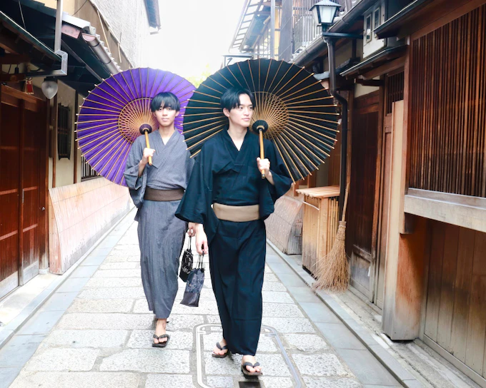 Kyoto: Kimono Rental near Kyoto Station