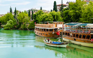 From Side: Manavgat River Cruise with Lunch, Bazaar Visit and Waterfall Stop