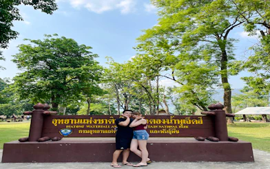 Bua Thong Sticky Waterfall Half-Day Private Car Tour with Driver from Chiang Mai