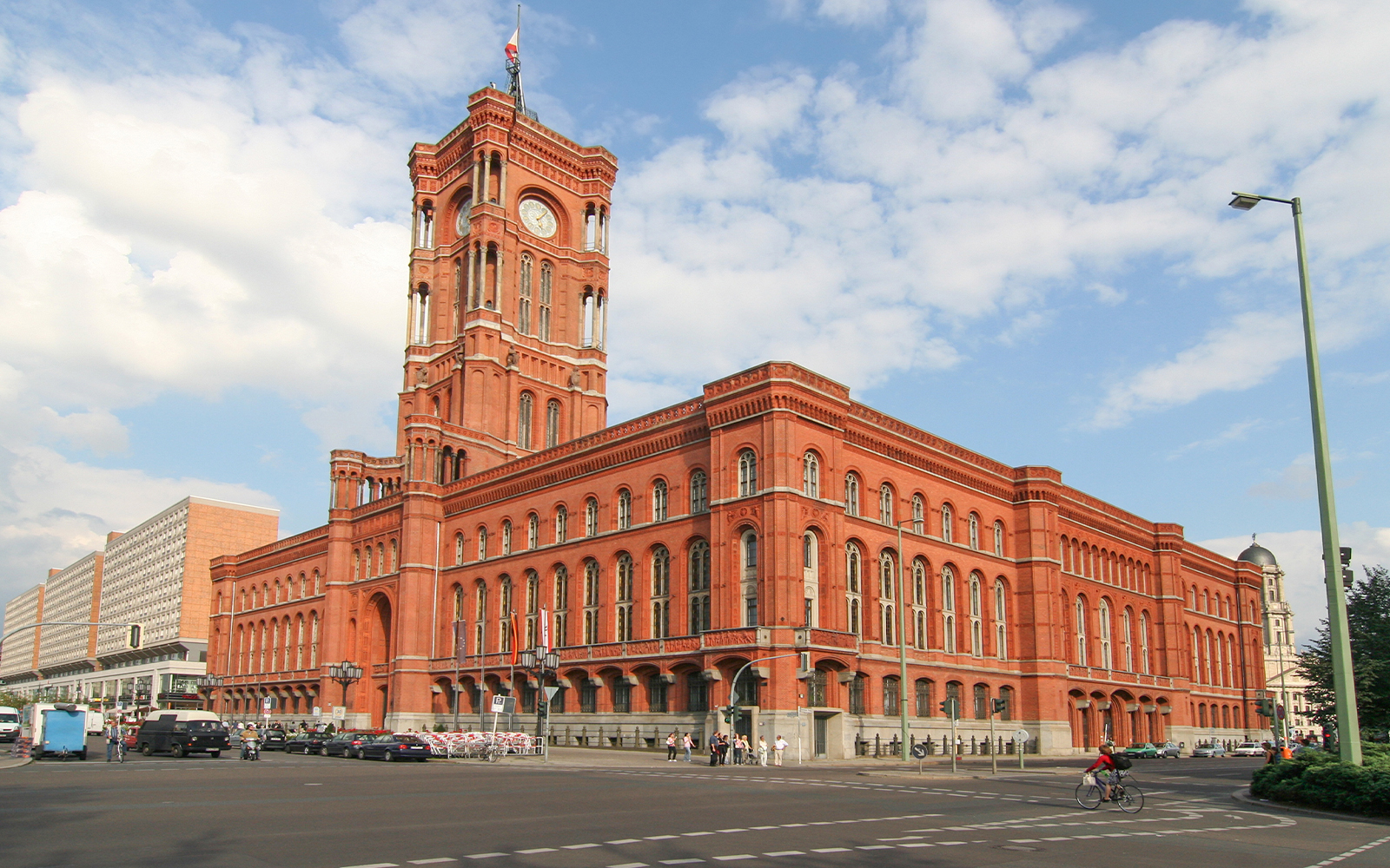 Rotes Rathaus (Fonte de Netuno)