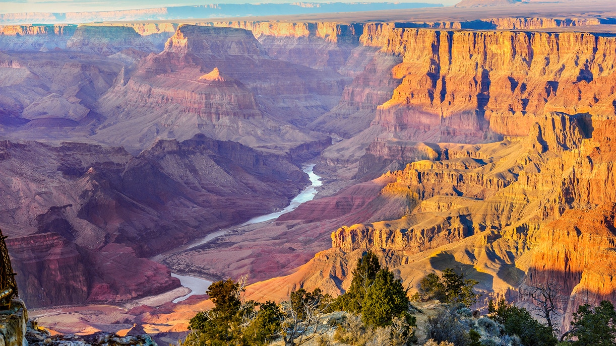 Aerial view of Grand Canyon