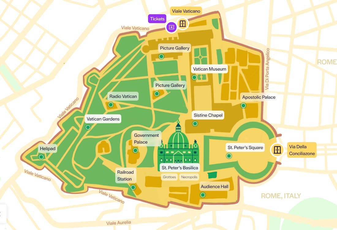 How to get to Vatican