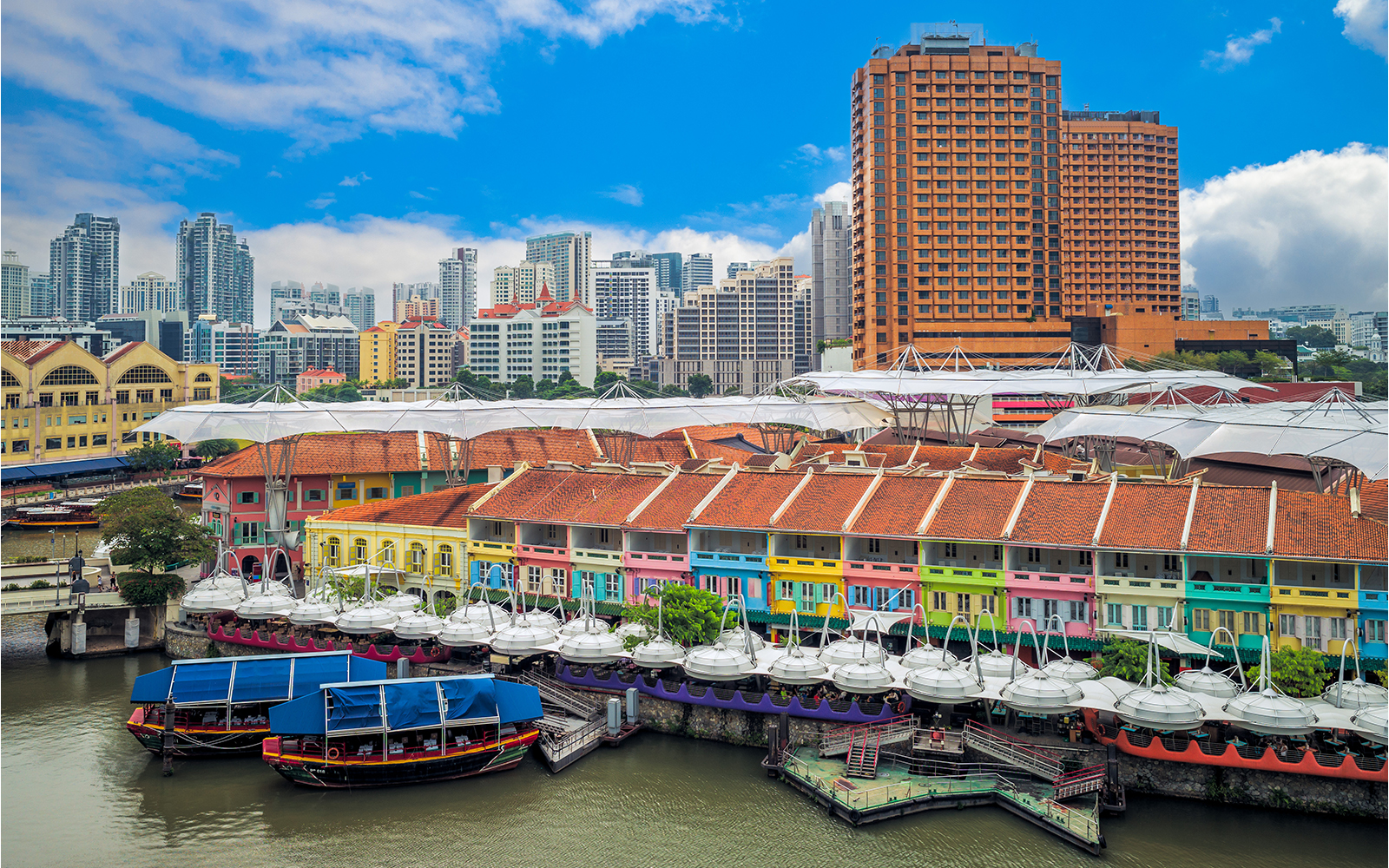 Clarke Quay located at Singapore River Planning Area in singapore