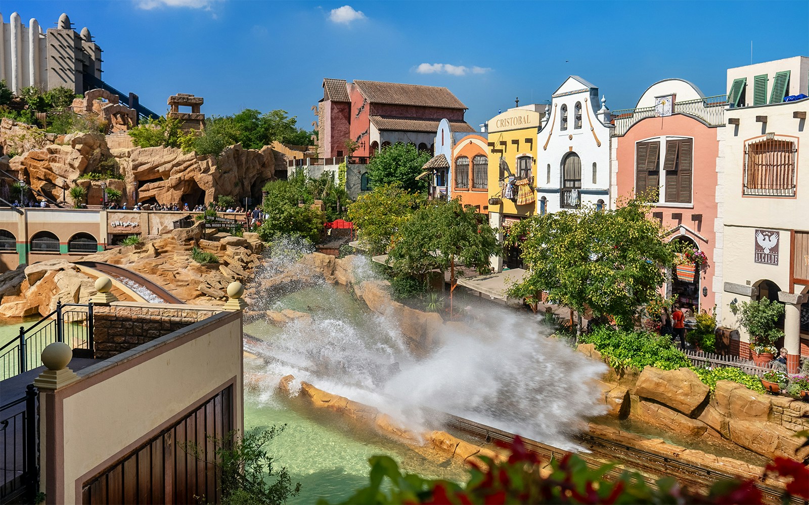 Phantasialand theme park in Bruhl
