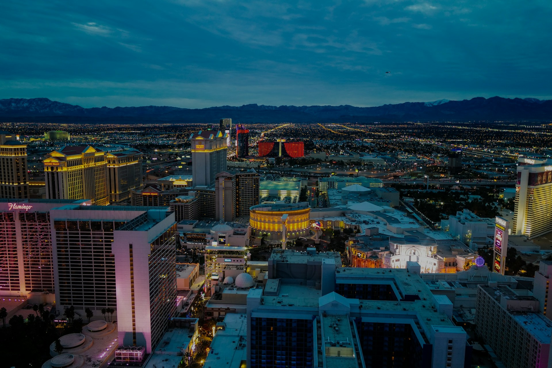 High Roller Observation Wheel in Las Vegas with panoramic city views.