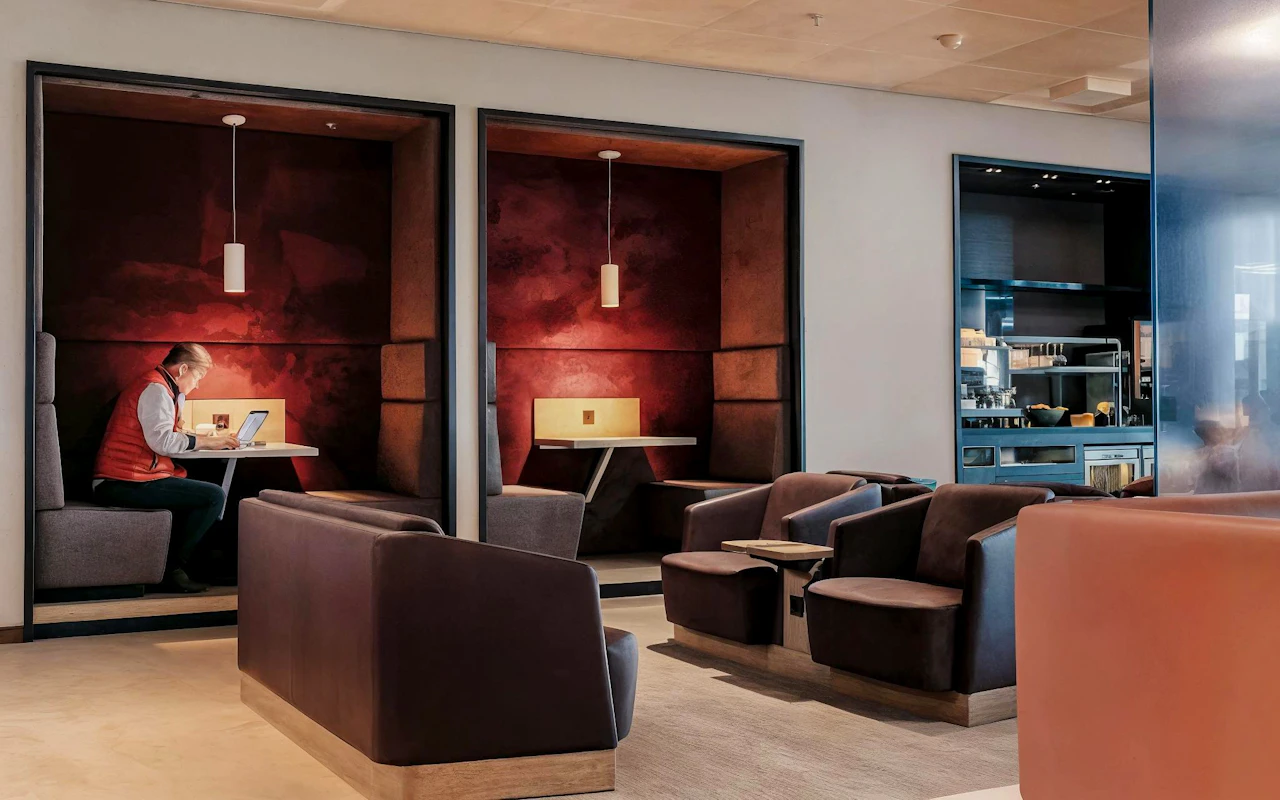 Aeroporto di Amsterdam-Schiphol: Aspire Lounge n. 26 — 2