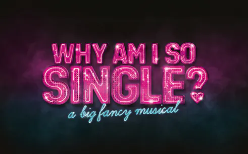 Why Am I So Single? a big fancy musical neon sign