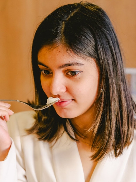 Cheese tasting during Emily in Paris tour, Paris, France.