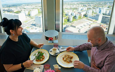 Berlin TV Tower Entry Tickets with Meals & Drinks