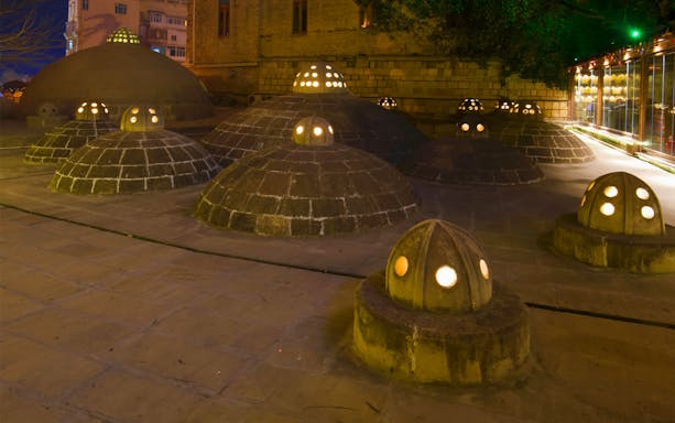 cidade antiga de baku: ingresso para o banho do subsolo (yeraltı hamam)-4