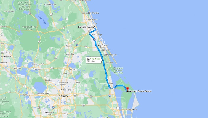 Orlando to Kennedy Space Center