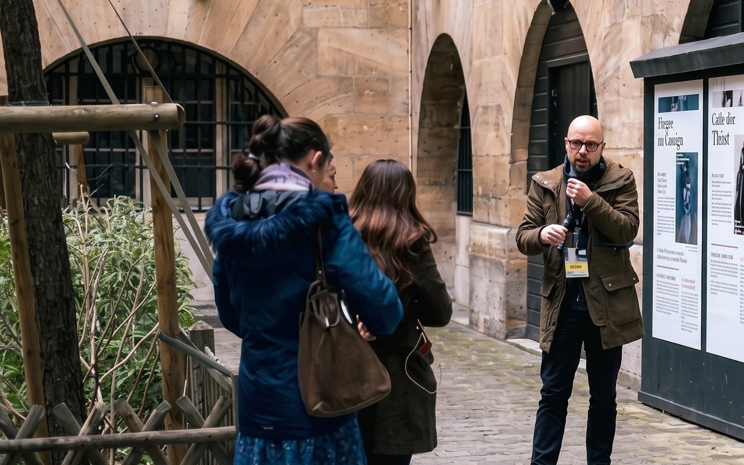 Meeting point for Sainte-Chapelle guided tour