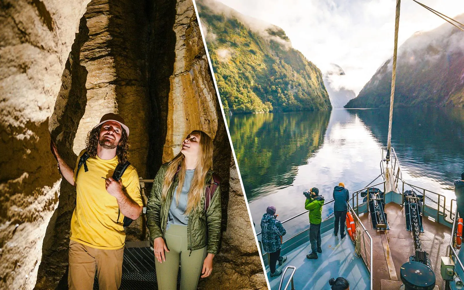 Te Anau Glowworm Caves and Doubtful Sound Wilderness Cruise Experience