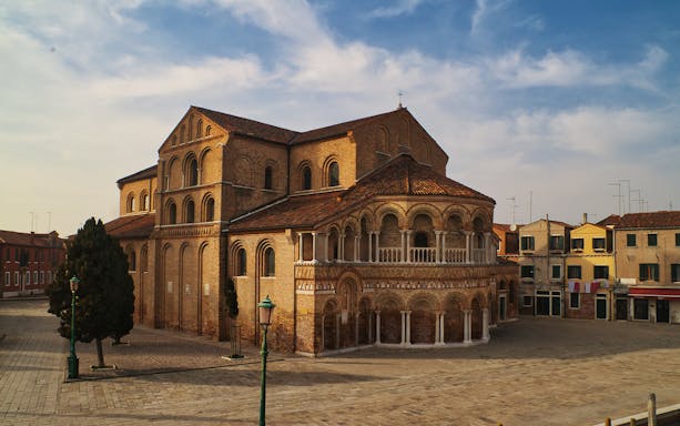 Chorus Circuit Churches Pass, exterior of historic church in Venice, Italy.