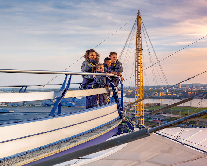 Up at The O2 Sunset or Twilight Climb