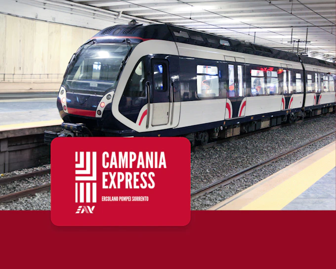 Campania Express One-Way Tickets: Naples to/from Pompeii