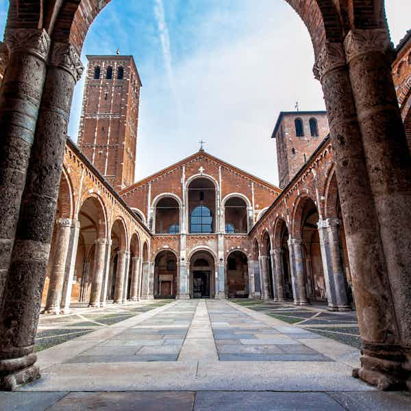 Milan in December - Basilica of Sant'Ambrogio