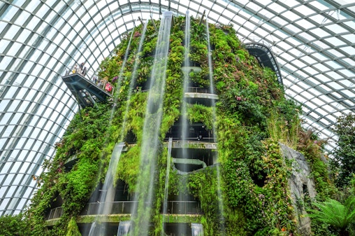 Gardens by the Bay Tickets: Cloud Forest (Jurassic World Experience) + Flower Dome + Floral Fantasy