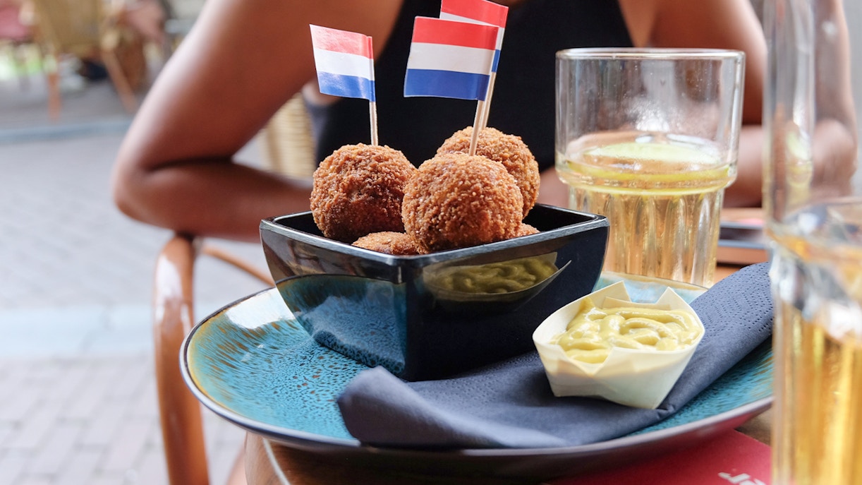Bitterballen on Jordaan District Food Tour