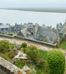 El pueblo del Monte Saint-Michel