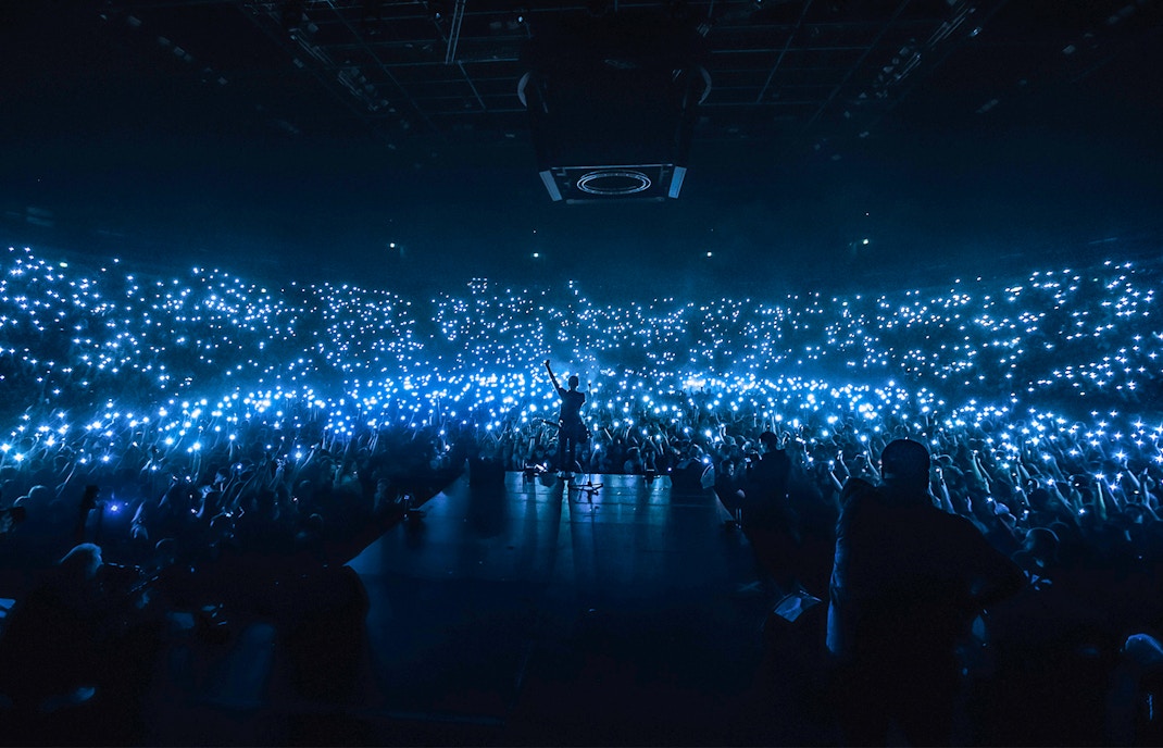 the o2 arena
