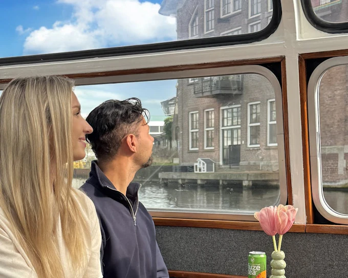 Haarlem Sightseeing Cruise featuring Historical and Cultural Landmarks from past and present time (Product 52600)
