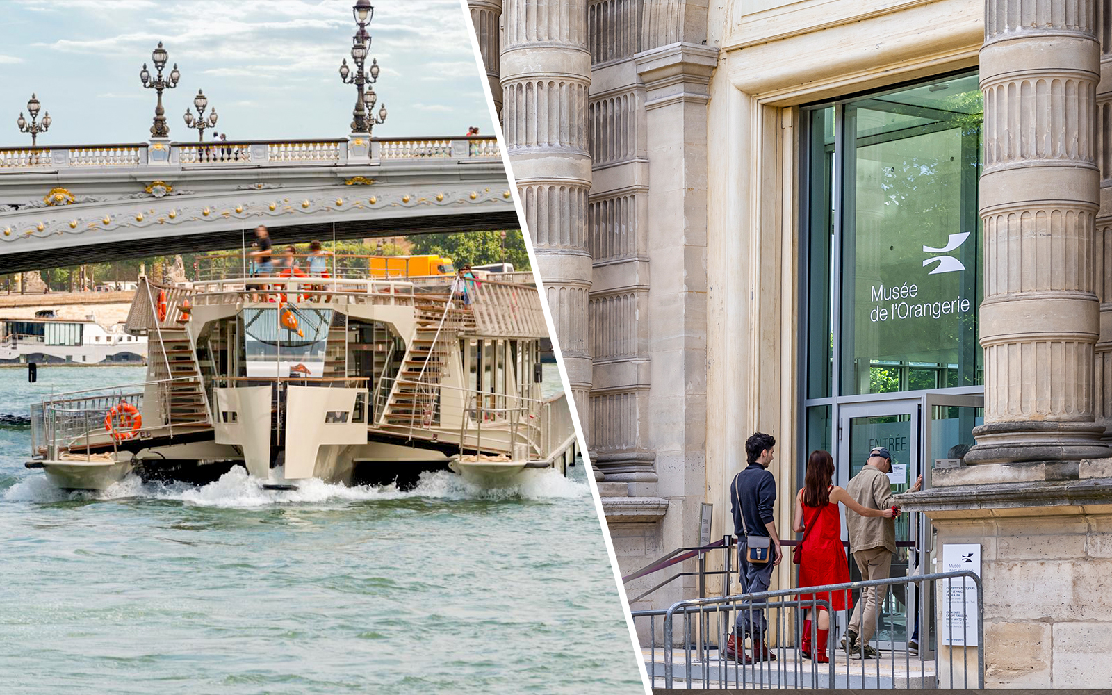 Seine River Cruise and Orangerie Museum