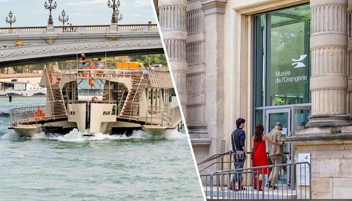 Seine River Cruise and Orangerie Museum