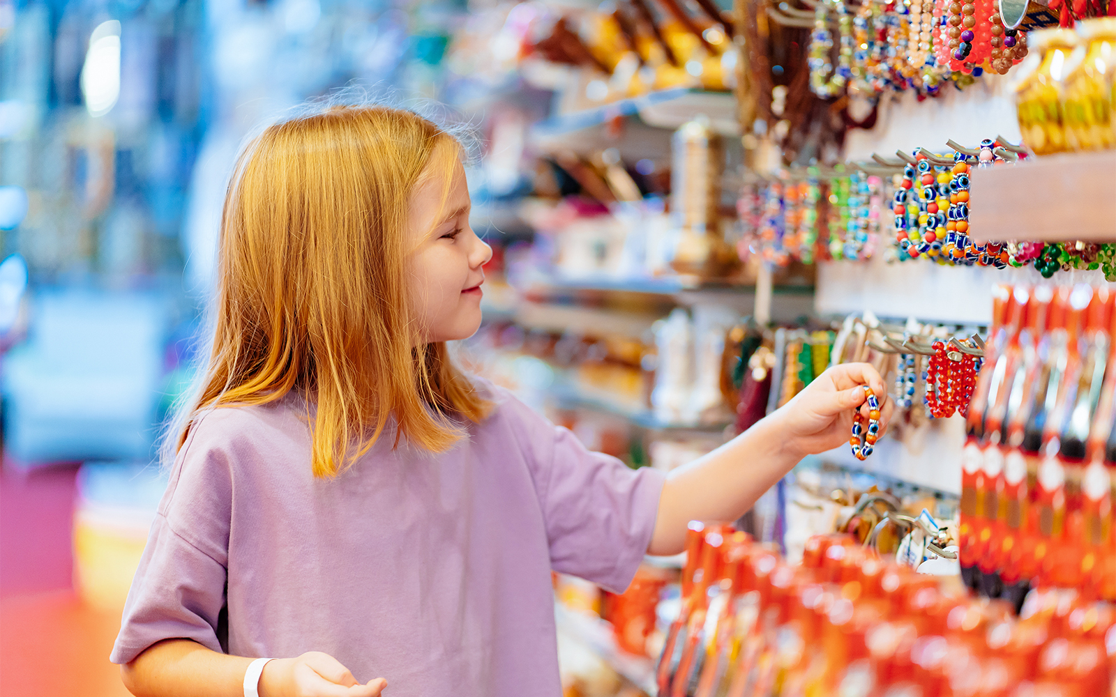 Gift shop at WonderWorks in Orlando