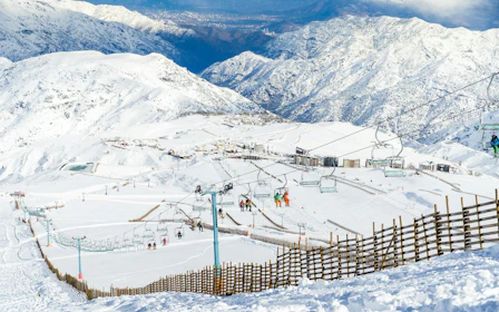 Farellones Ski: Ticket, Lessons, Transport and Snow Equipment & Add-on Clothing