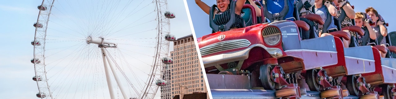Combo: biglietti d'ingresso per il London Eye + Thorpe Park