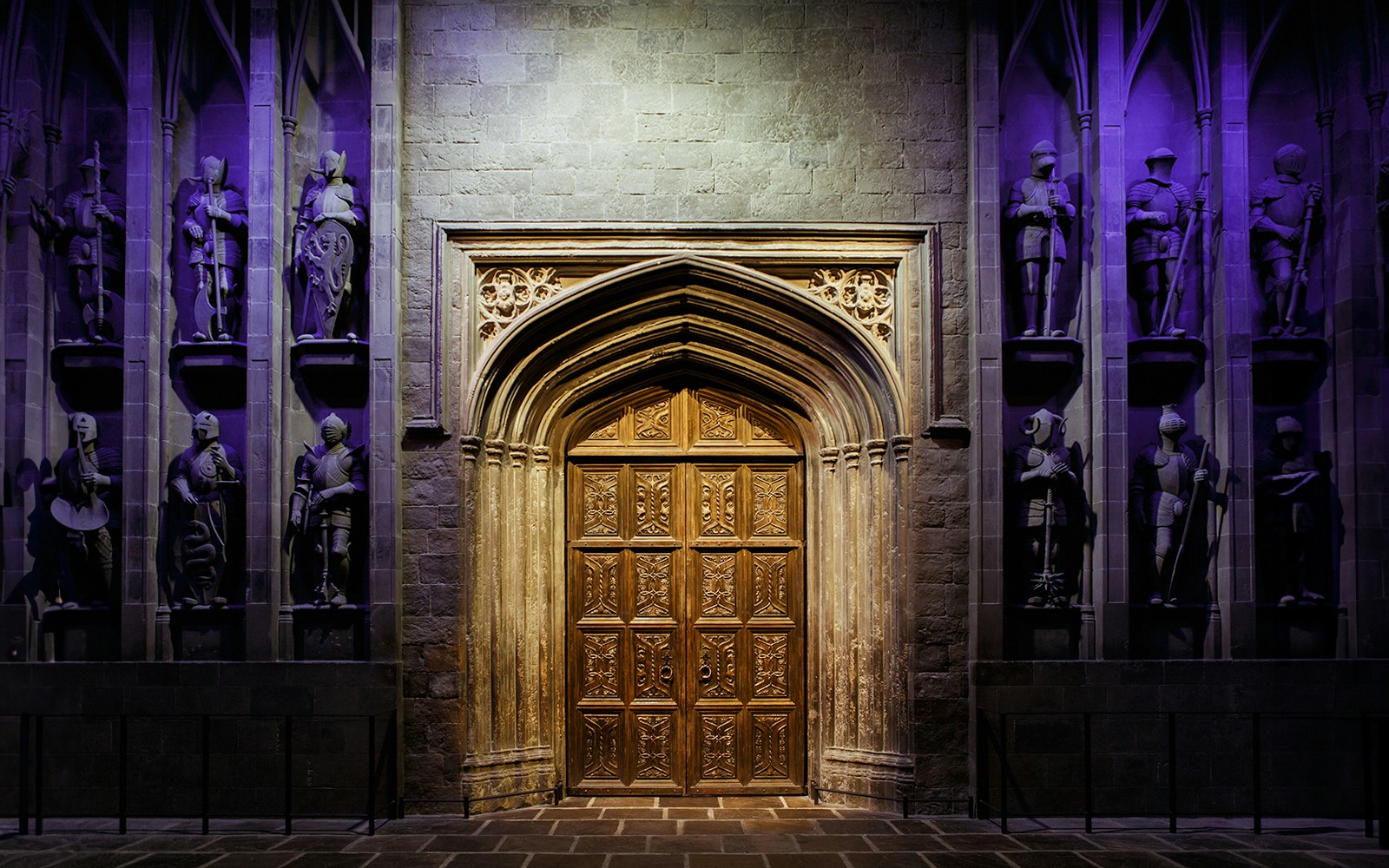 Great Hall entrance at Harry Potter™ Warner Bros. Studio Tour, London.