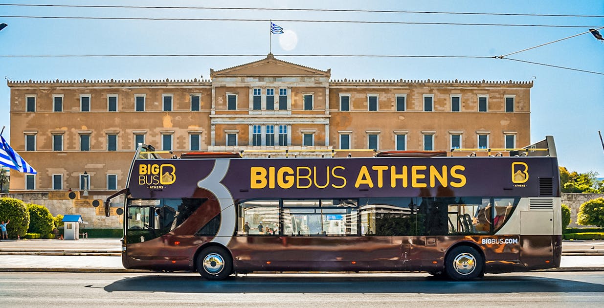 Big Bus Athen Hop-on Hop-off Tickets