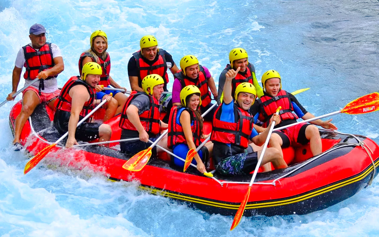 From Side: Köprülü Canyon Rafting with Zipline and Buggy Safari Combo Image 2