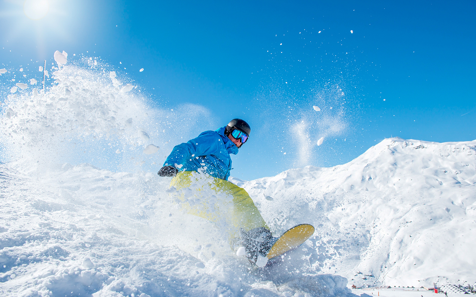 Skiing and snowboarding