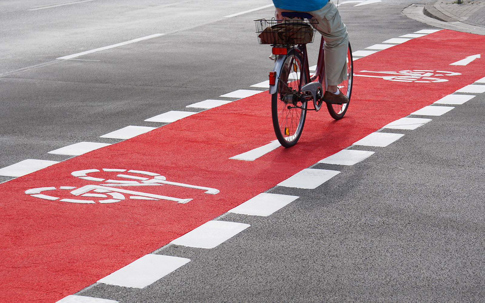 designated cycling paths