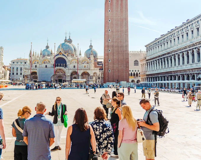Venice Walking Tour with St. Mark's Basilica & Doge's Palace Guided Tour