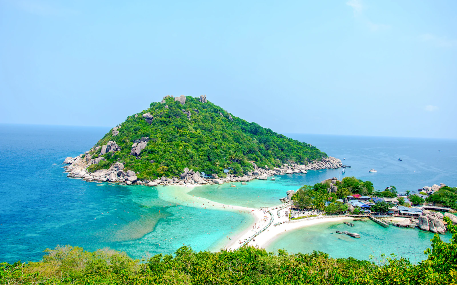 From Koh Samui: Koh Tao and Koh Nangyuan Speedboat Tour with Snorkeling