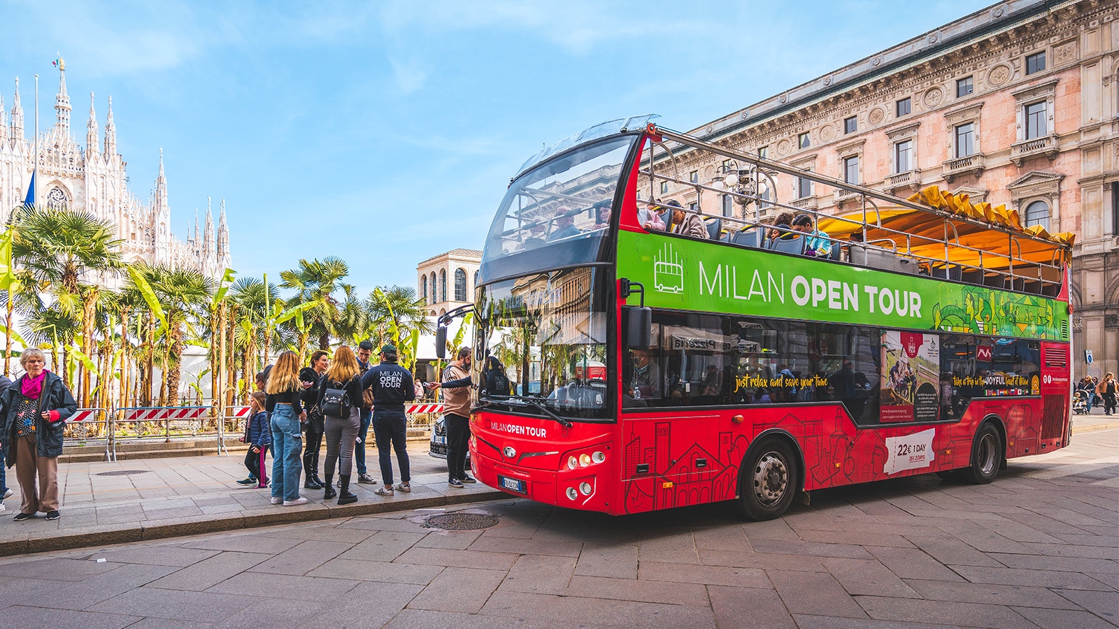 Bus Milan Open Tour Hop on Hop off