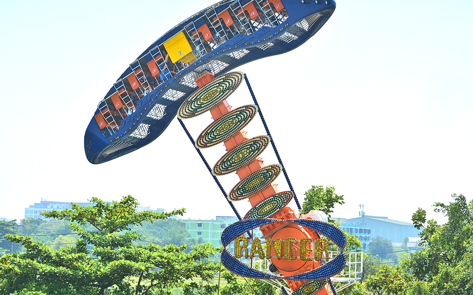 ride at xtreme world at siam amazing park