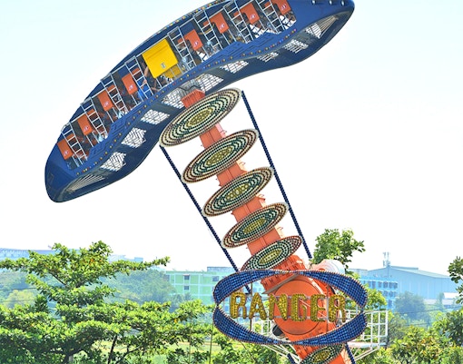 ride at xtreme world at siam amazing park