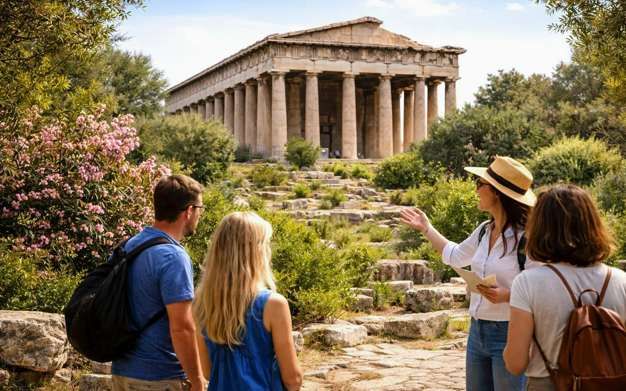 Athens: Ancient Agora Guided Tour with Fast-Track Entry