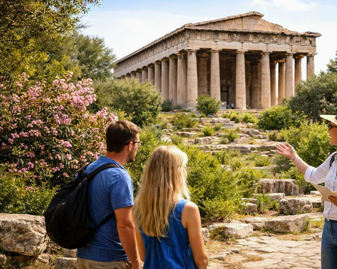 Athens: Ancient Agora Guided Tour with Fast-Track Entry