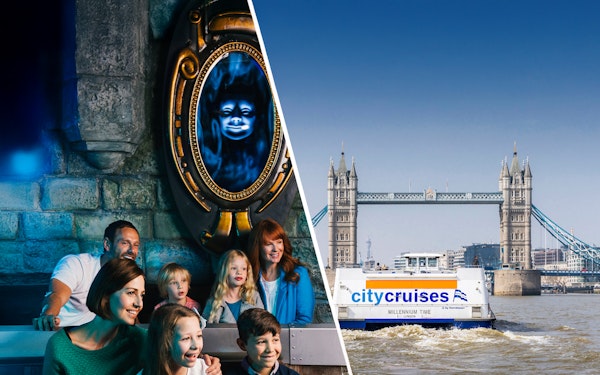 Combo: Shrek’s Adventure! London + City Cruise Tickets